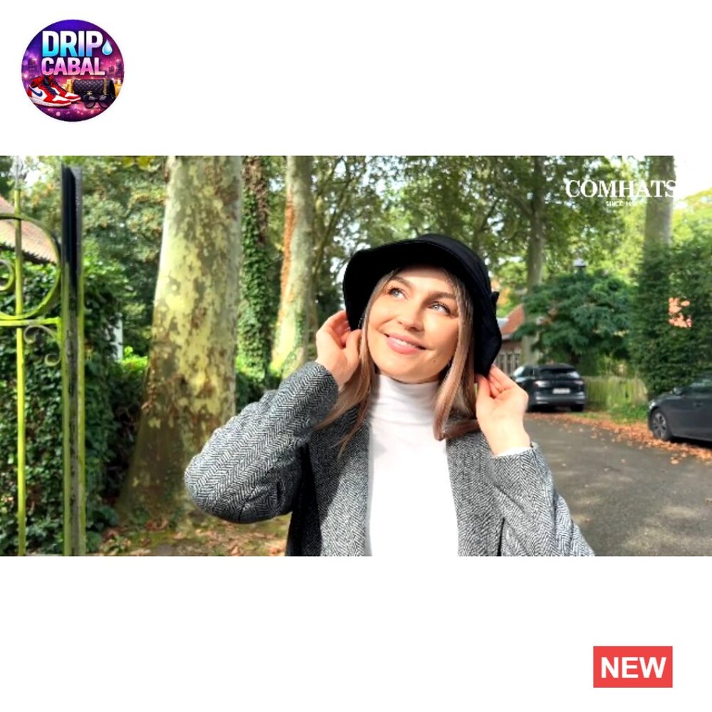 Packable Floppy Bucket Hat Polyester Blend Adjust… - image 7